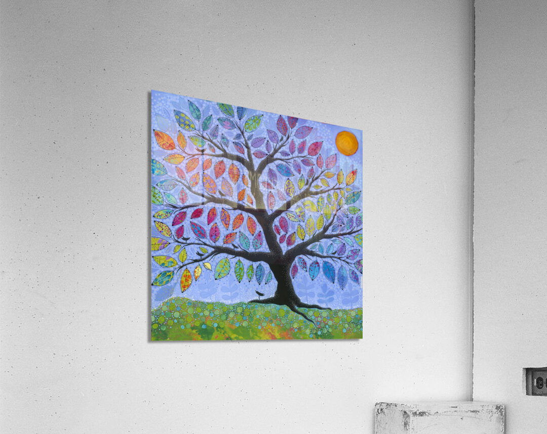 Through the Delicate Woods Acrylic Print