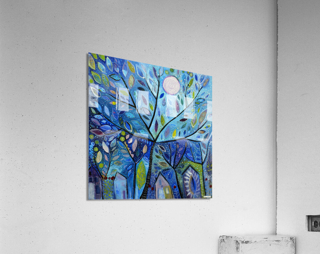 When Night Fell  Acrylic Print