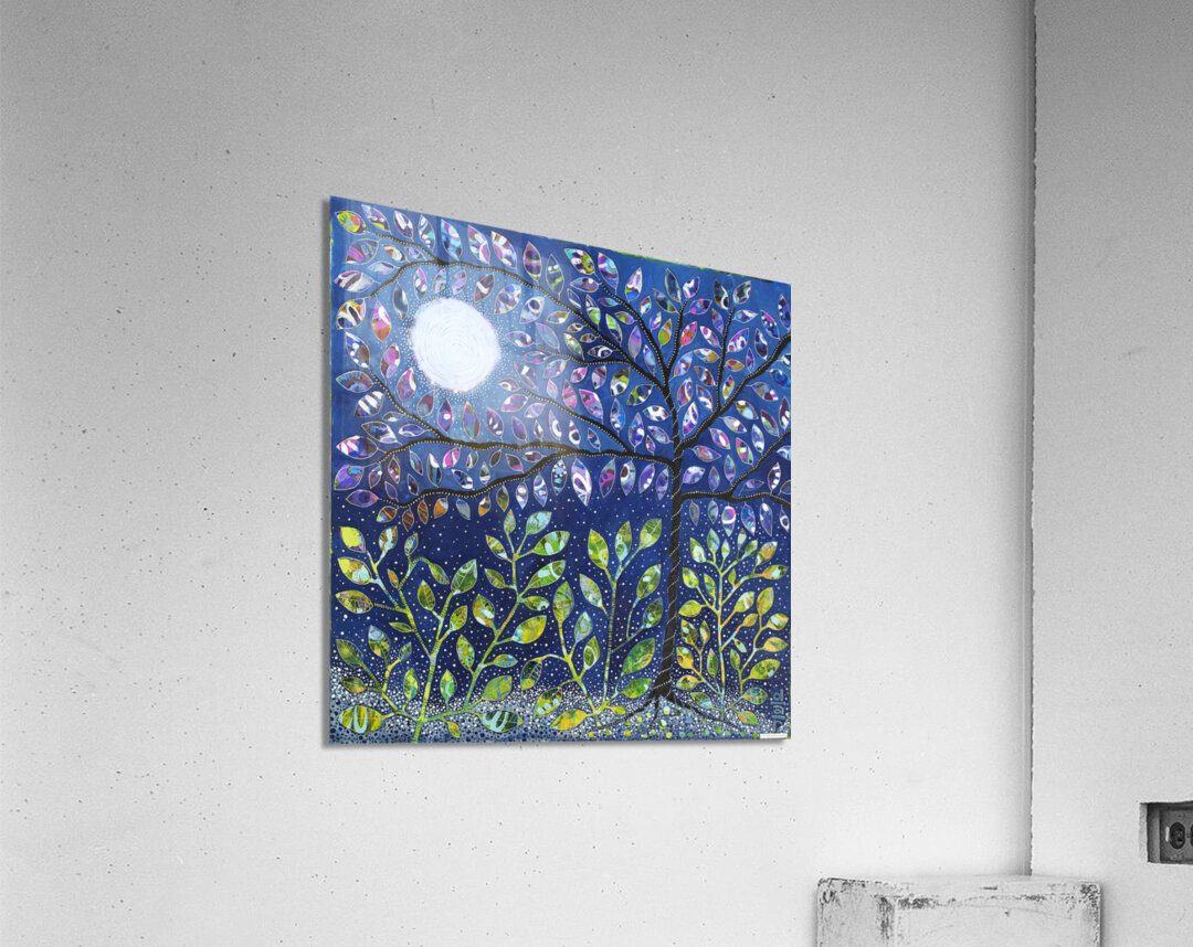 In The Light Of Her Discovery Acrylic Print