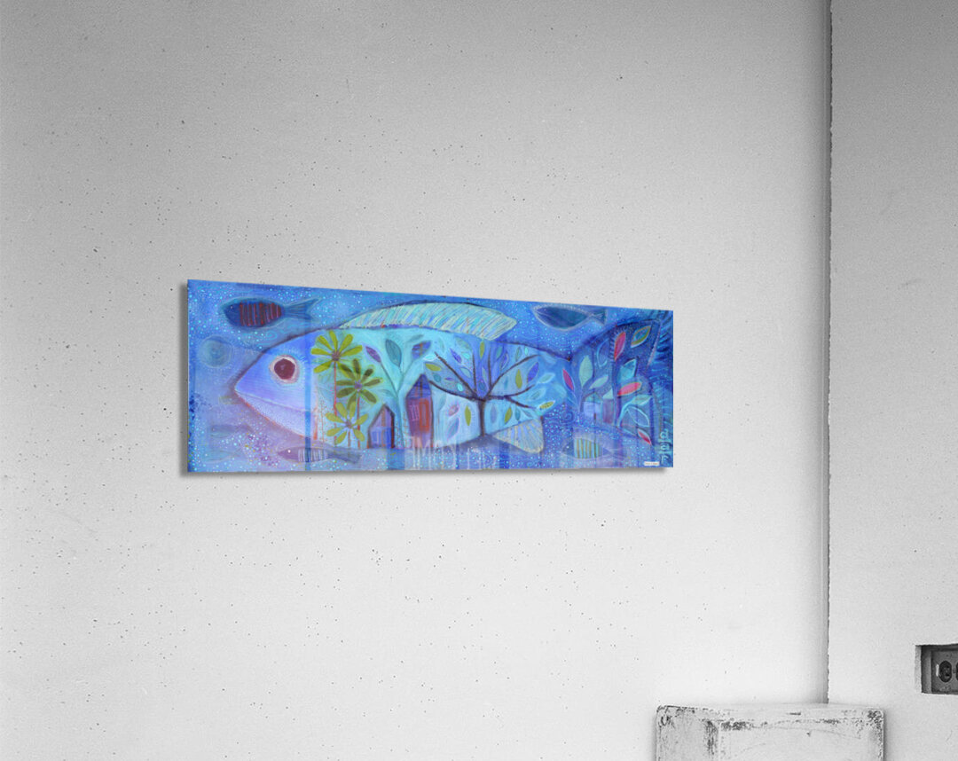 Houses In Dreams Acrylic Print