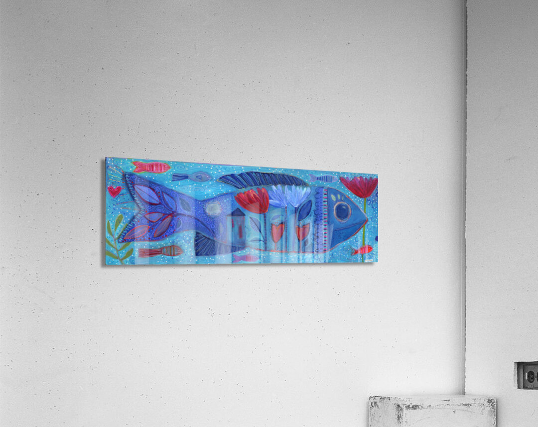 Secrets of a Heart Acrylic Print