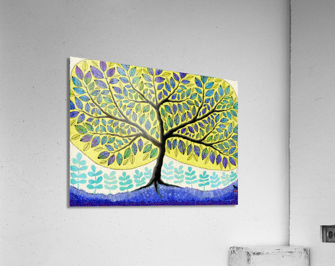 The Only Moment Is The Present Acrylic Print