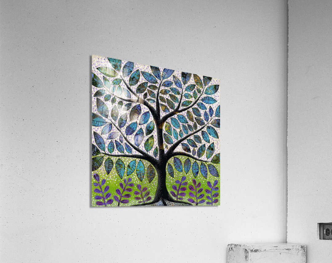 The Blissful Acrylic Print