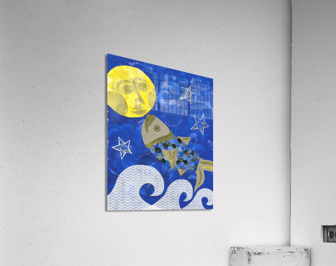 Moonfish Acrylic Print