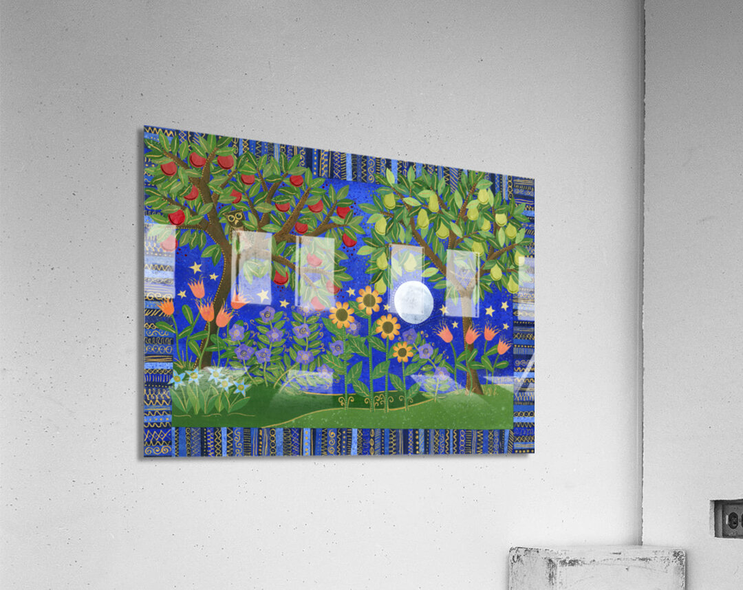 Garden View Acrylic Print