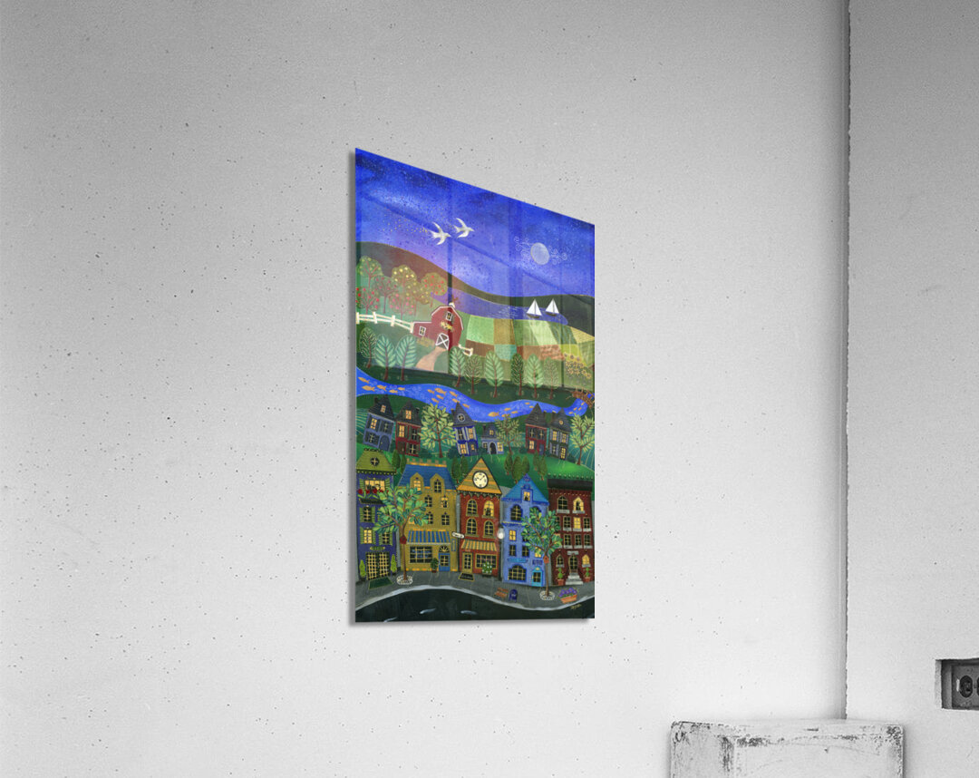 Our Town Acrylic Print