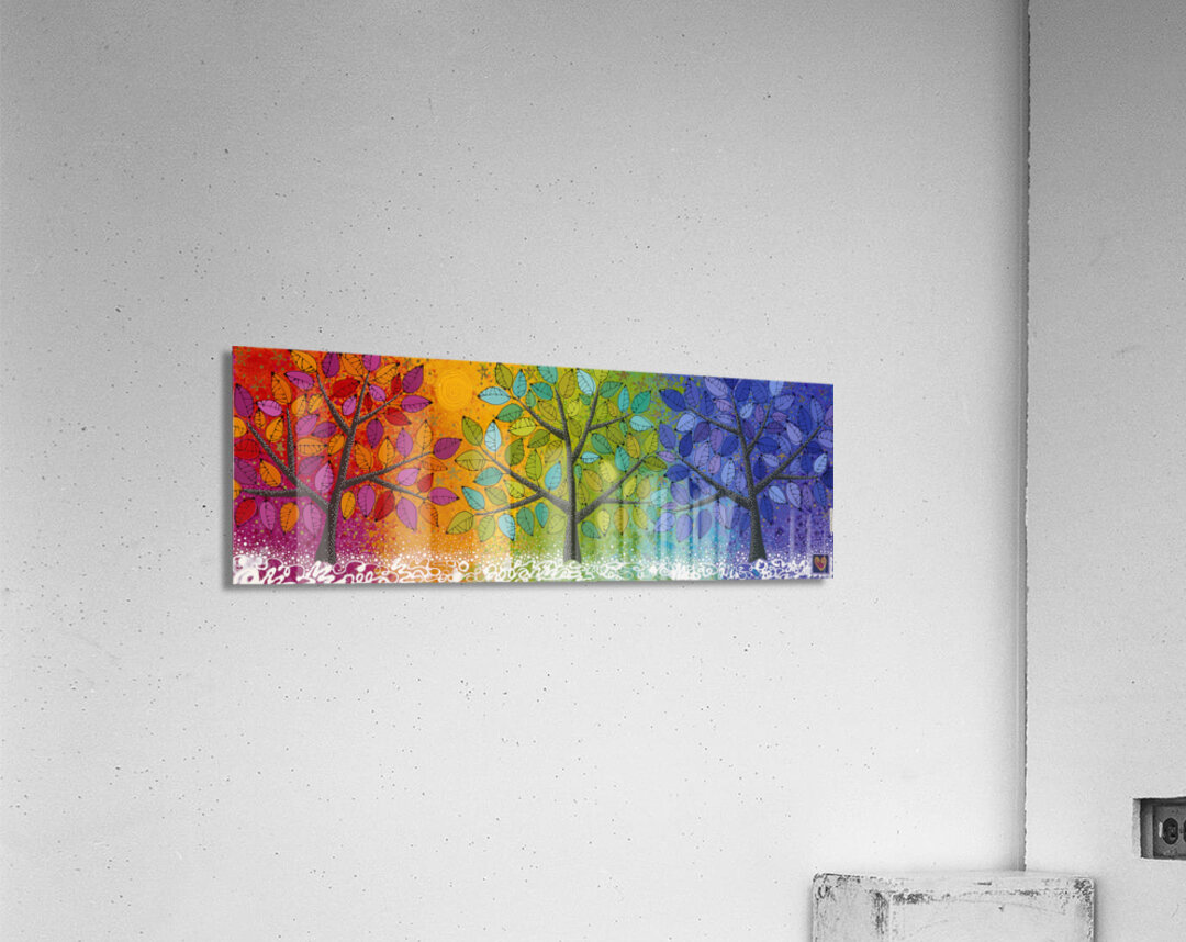 Learned From Trees Acrylic Print