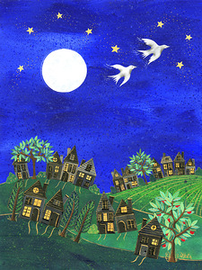 Nighttime Neighborhood