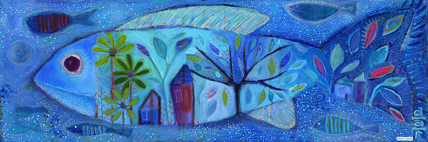 Houses In Dreams Print