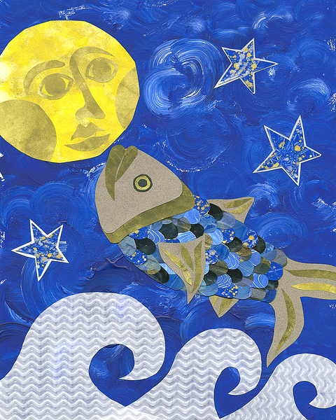 Moonfish Print