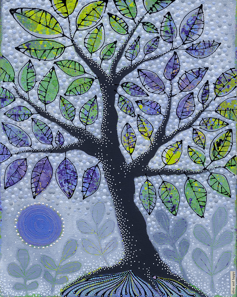 Alive and Happy Print