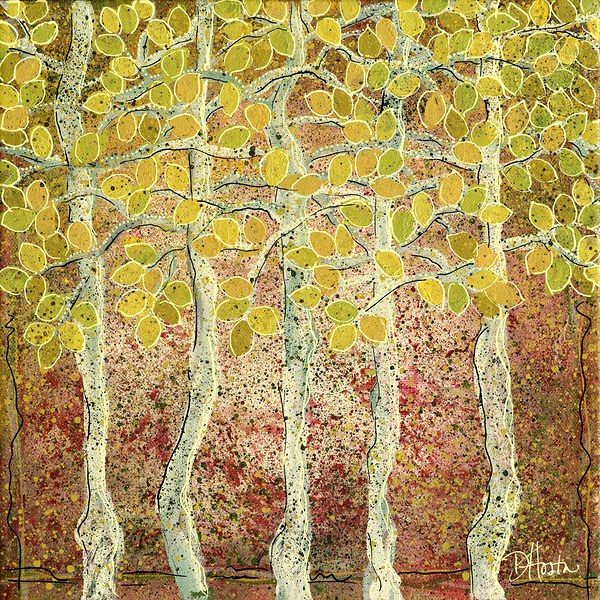 Quaking Aspens Print