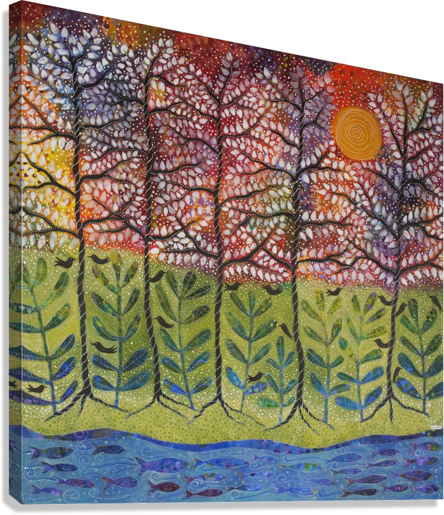 Love Is Energetic Canvas Print