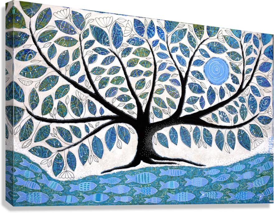 Peacefully Canvas Print