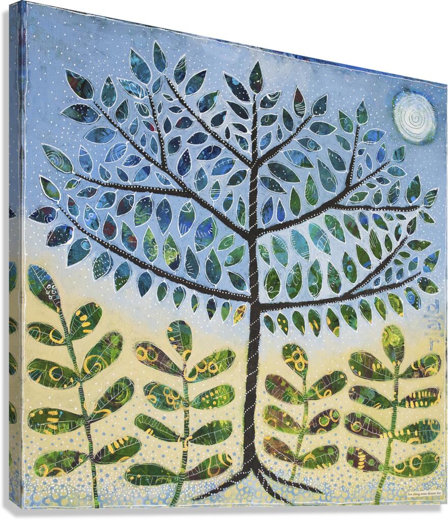 Live Along Some Distant Day Canvas Print