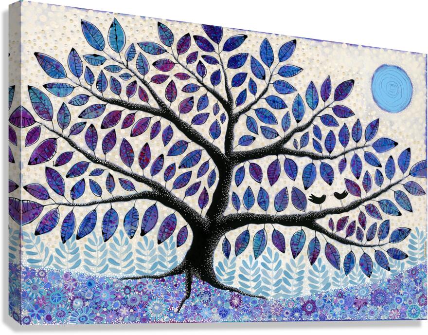 A Planet Full of Peace Canvas Print