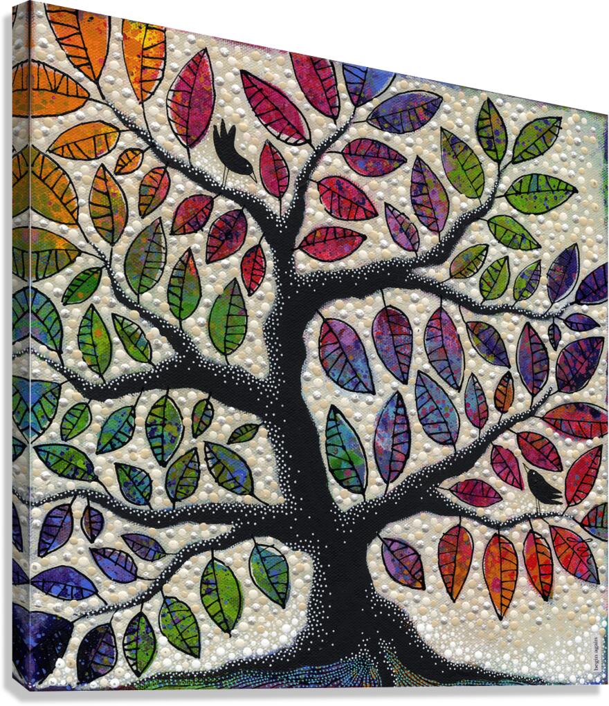 Begin Again Canvas Print