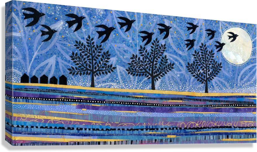 Tell The Stars Canvas Print