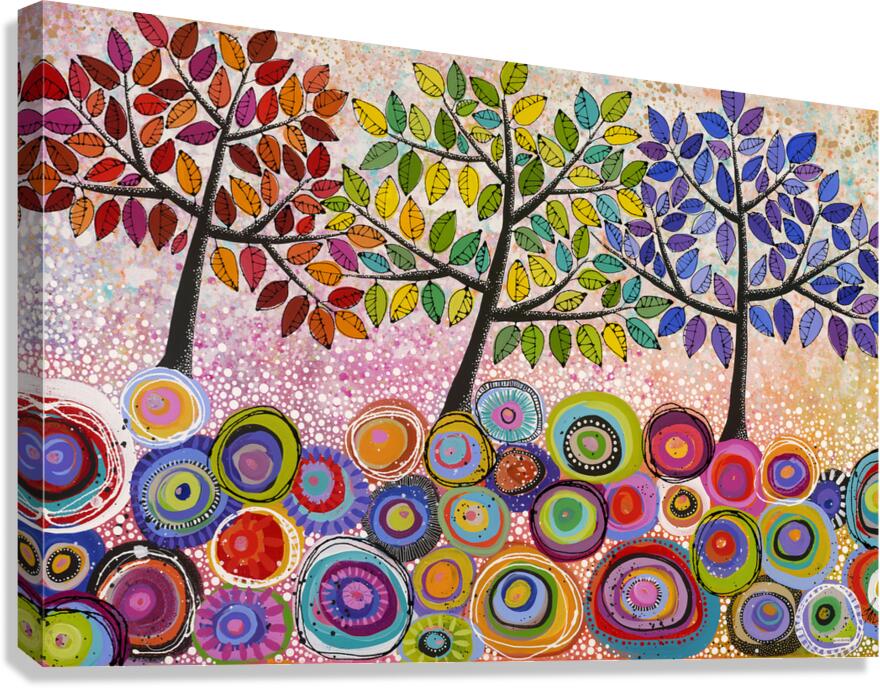 Go On Shining Canvas Print