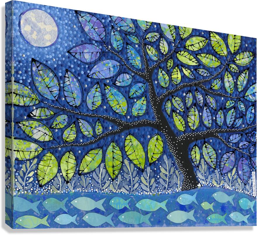 At The Edge of the Light Canvas Print