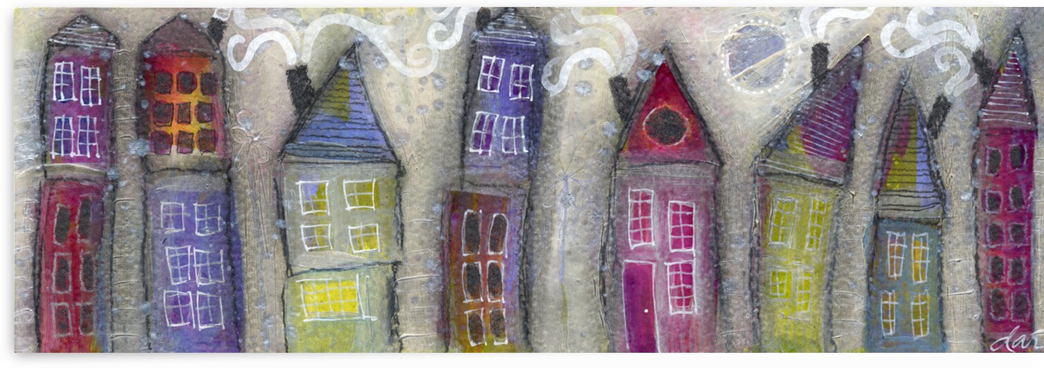 Joyful Row Homes by Dar James