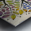 Into Deep Peace Metal print