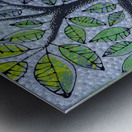 Alive and Happy Metal print