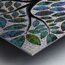 The Blissful Metal print