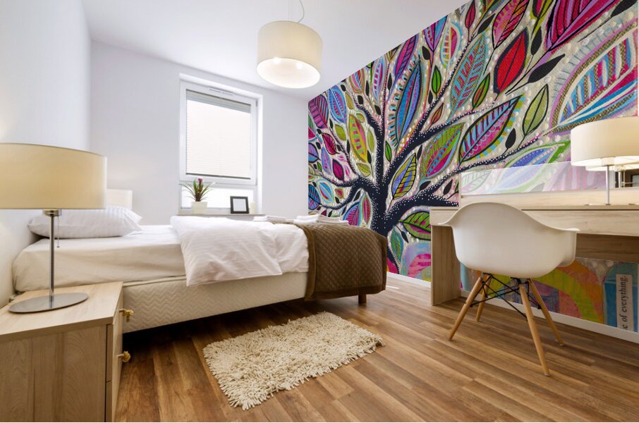 In The Middle of Everything Mural print