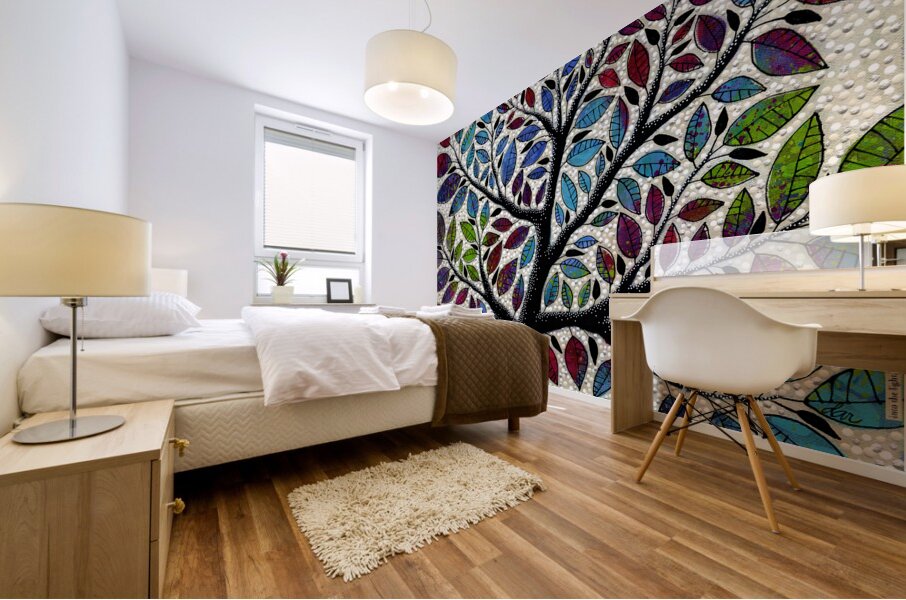 Into The Light Mural print