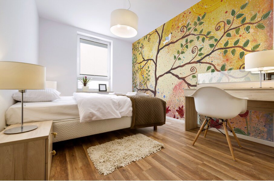 Sunrise Song Mural print