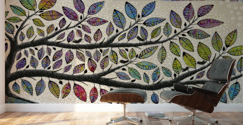 The Sky Became the Sun Wall Murals