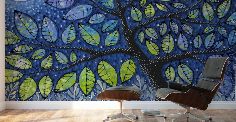 At The Edge of the Light Wall Murals