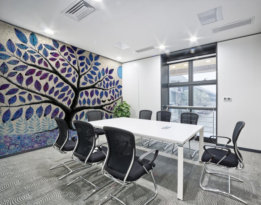 A Planet Full of Peace Wall Printing