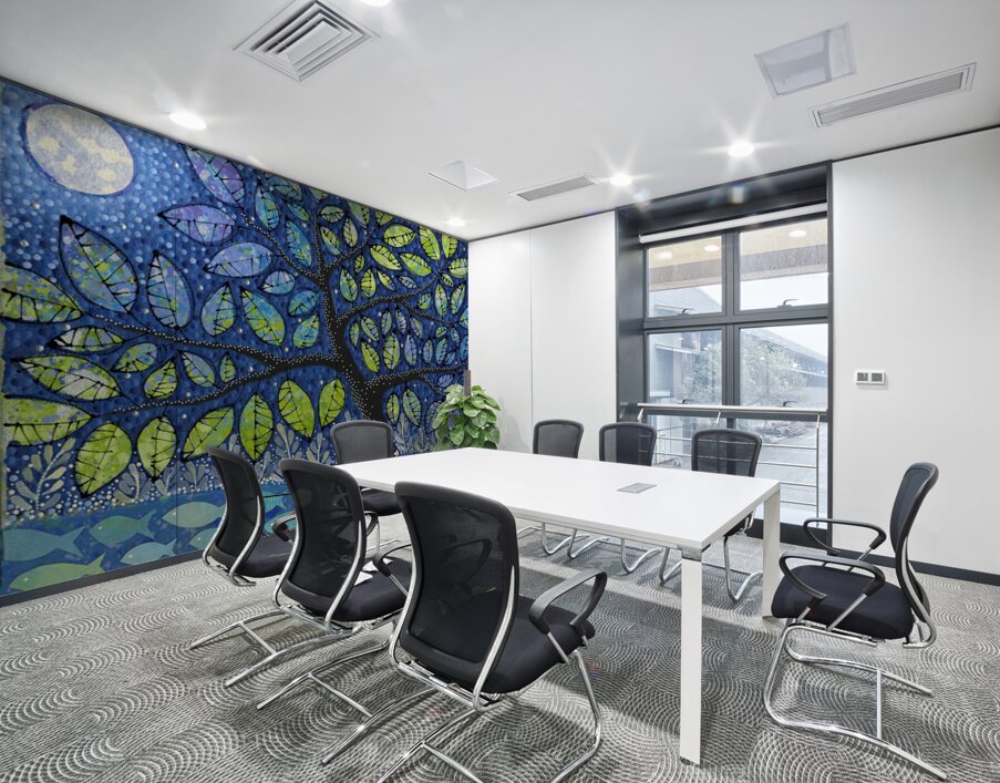 At The Edge of the Light Wall Printing