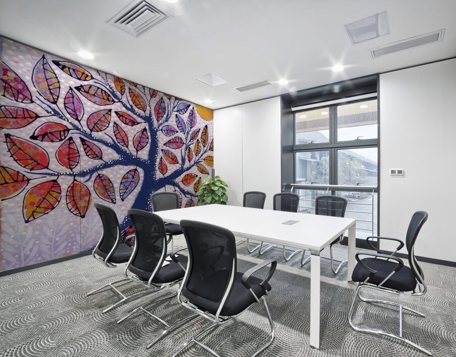 Light Up The World Wall Printing