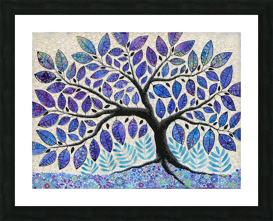 Amid Most Lovely Places Picture Frame print