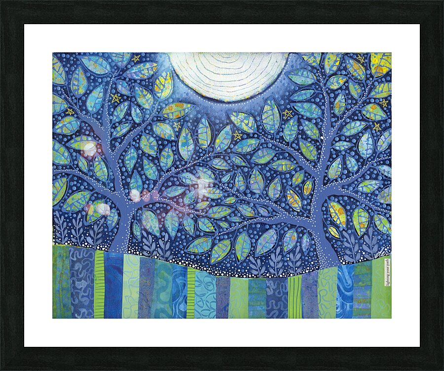 Lighting Your Path Picture Frame print