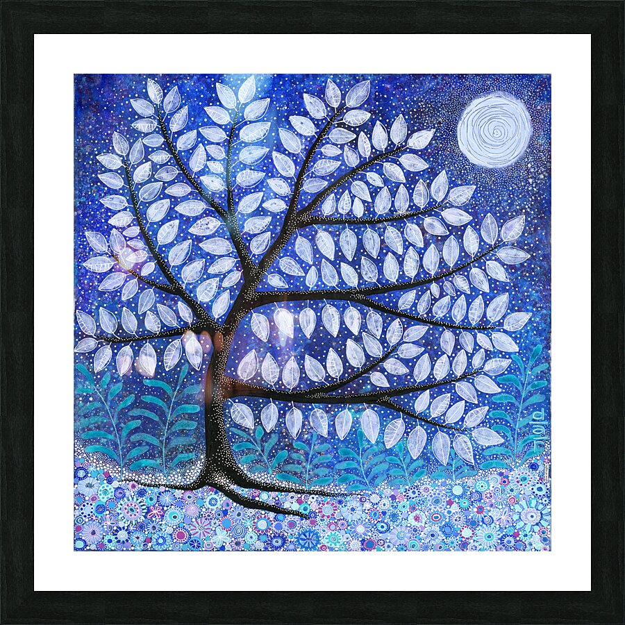 Glow of Night Picture Frame print