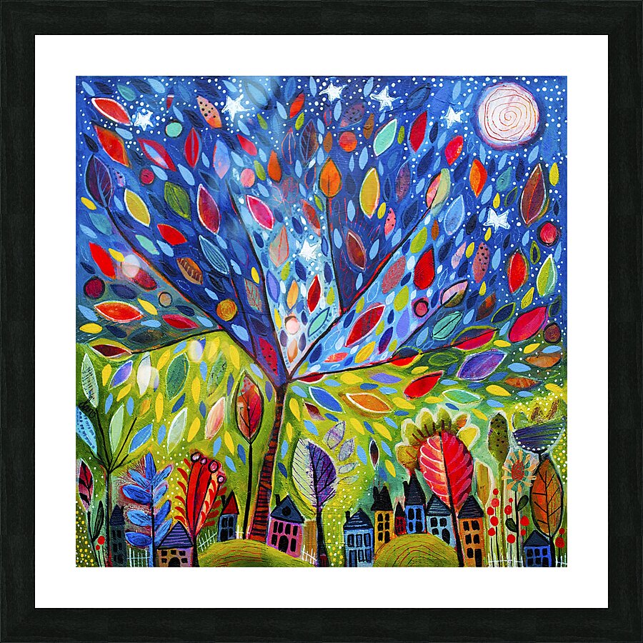 In The Branches of The Trees Picture Frame print