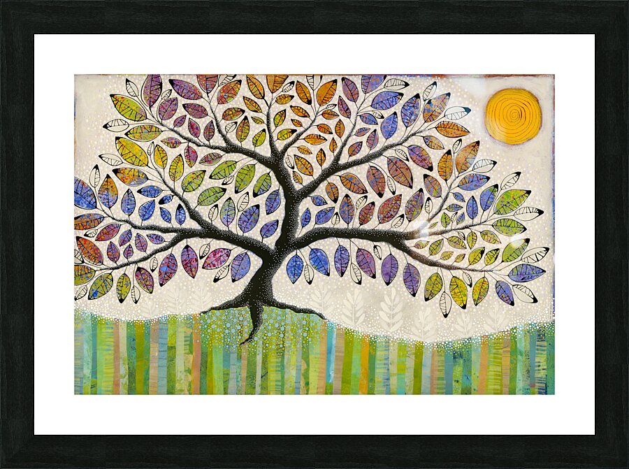 Into Deep Peace Picture Frame print