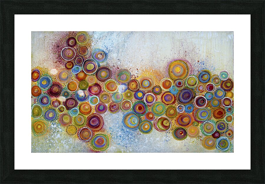 A Garden Picture Frame print