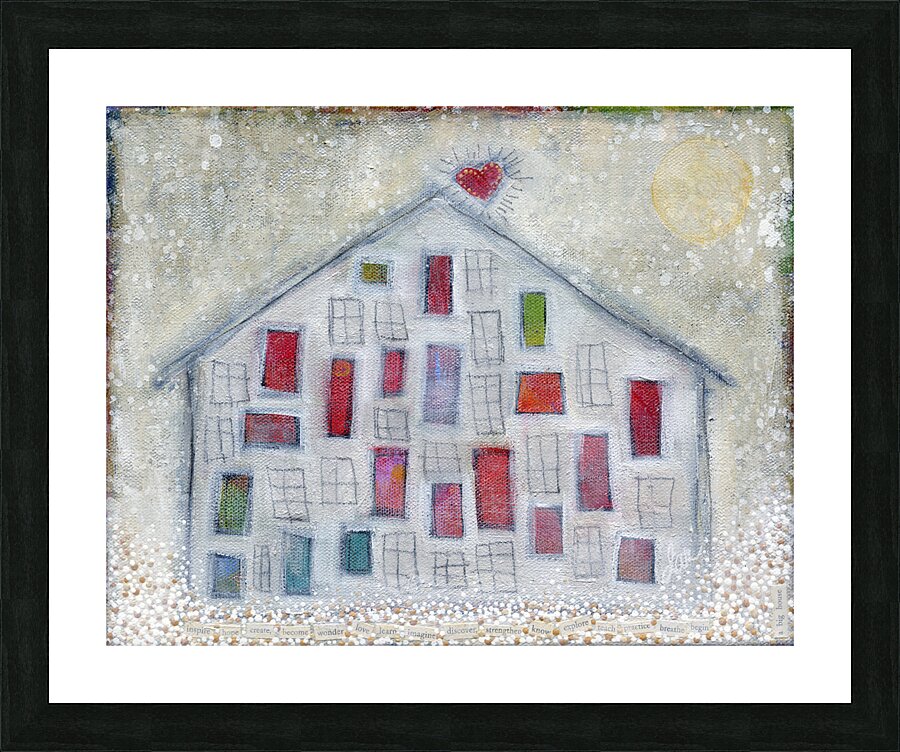 A Big House Picture Frame print