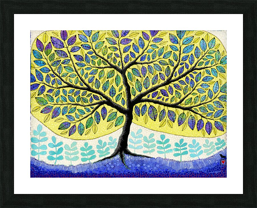 The Only Moment Is The Present Picture Frame print