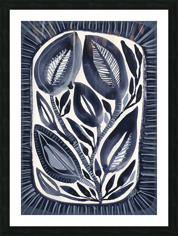 Botanic 24-10 Picture Frame print