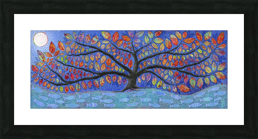 Sighing to the Stars Picture Frame print