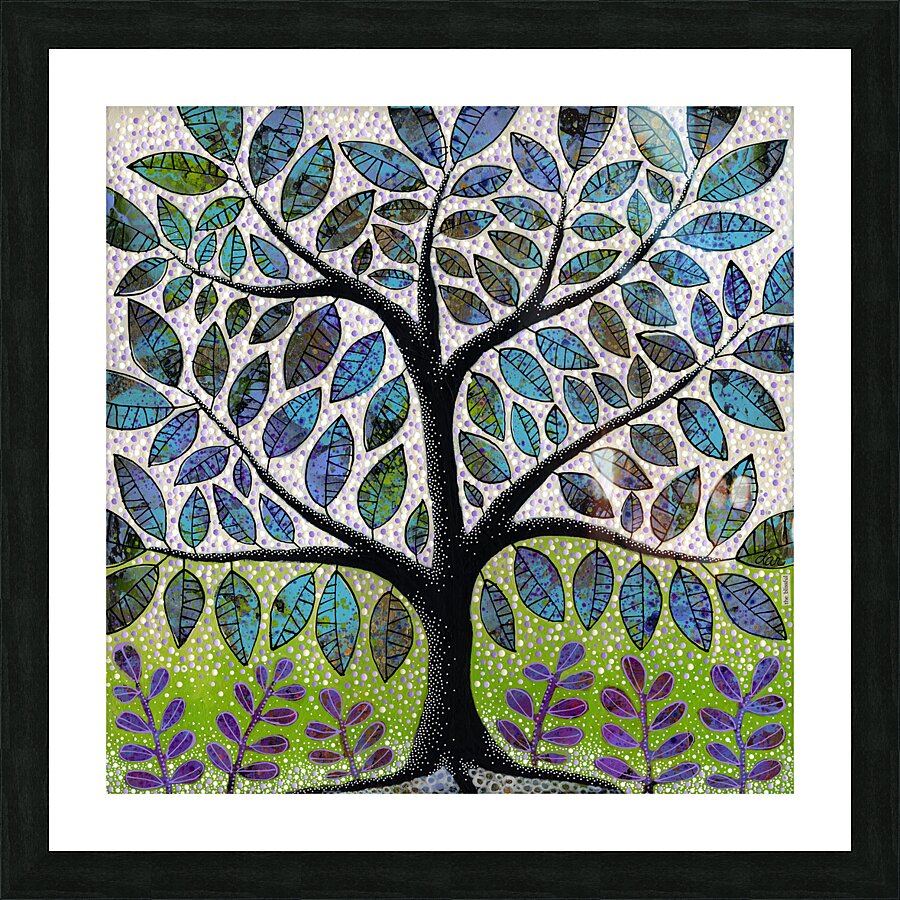 The Blissful Picture Frame print