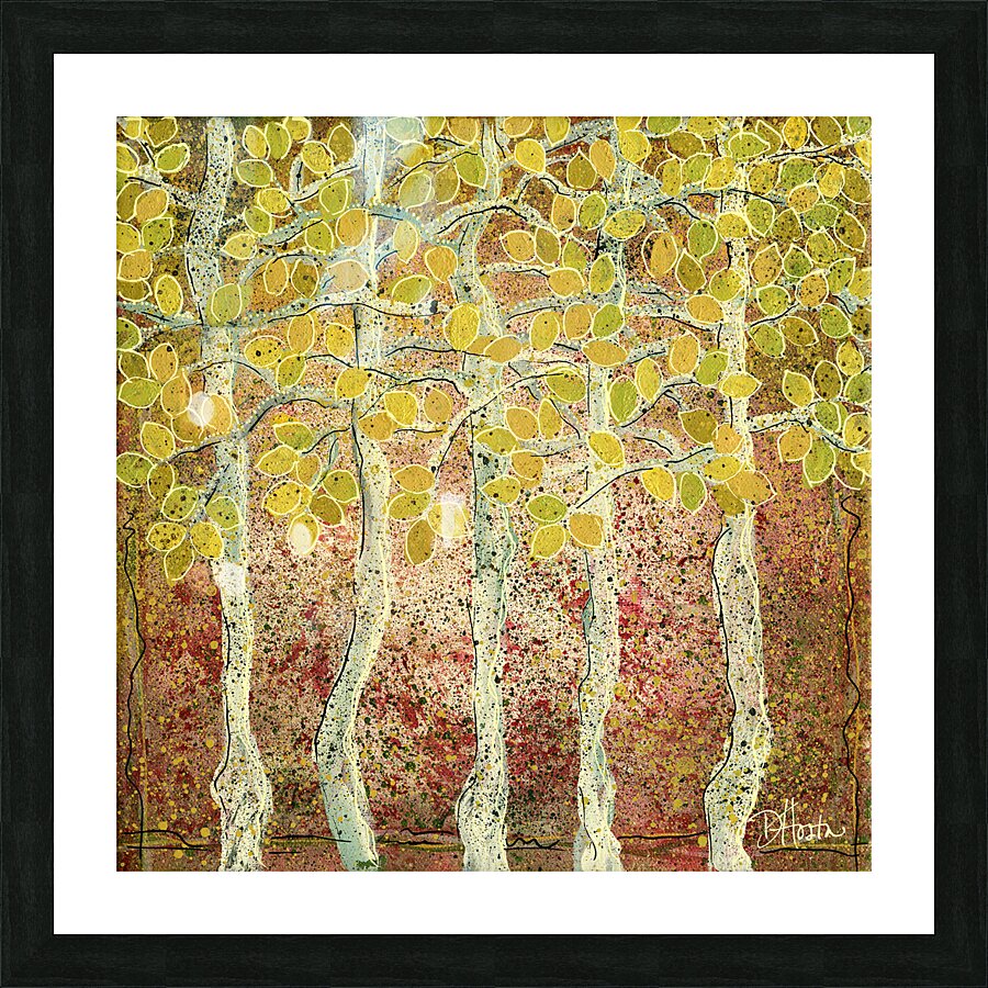 Quaking Aspens Picture Frame print