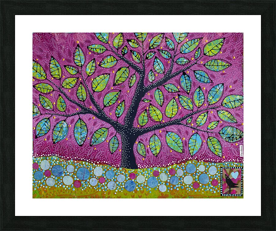 The Silence Picture Frame print