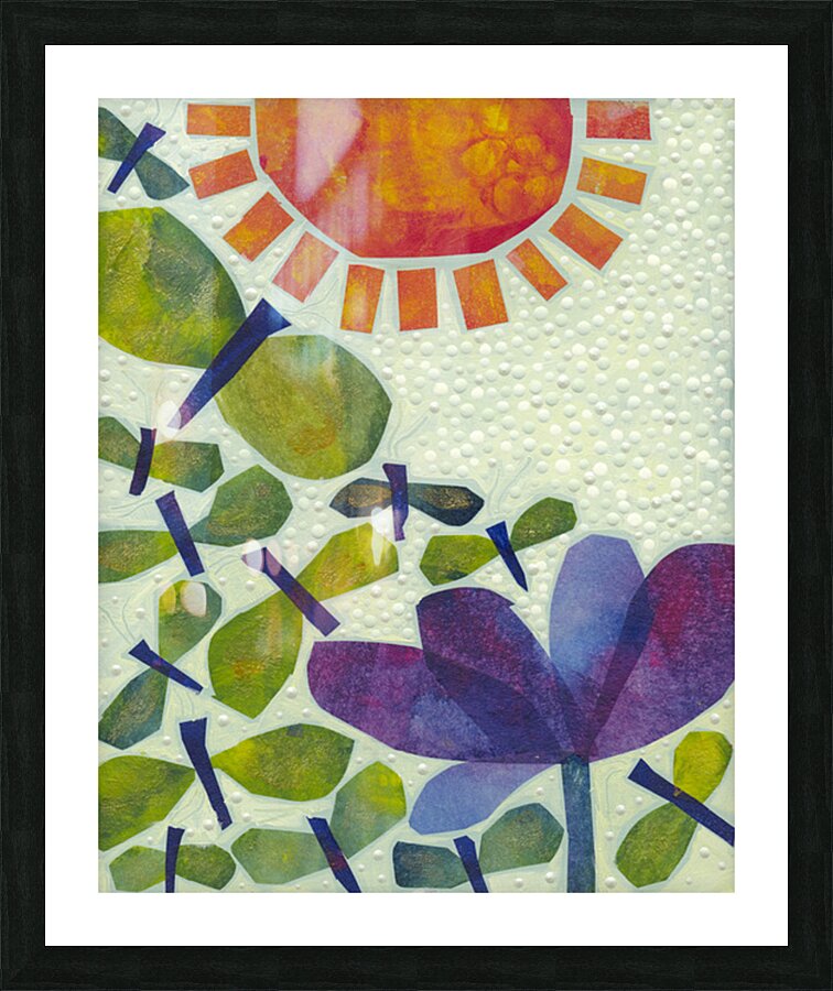 With Joined Hearts Picture Frame print